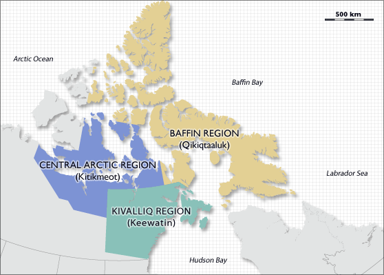 Regions Of Nunavut