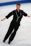 Jeff Langdon du Canada participe  une preuve de patinage artistique aux Jeux olympiques d'hiver de Nagano de 1998. (Photo PC/AOC)