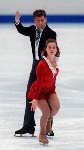 Canada's pairs figure skating team Luc Bradet and Marie-Claude Savard-Gagnon compete at the 1998 Nagano Winter Olympic Games. (CP Photo/ COA)
