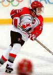 Canada's Stacy Wilson, captain of the women's hockey team at the 1998 Nagano Winter Olympics. (CP PHOTO/COA)