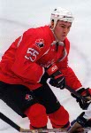 Canada's Keith Primeau in action at the 1998 Nagano Winter Olympics. (CP PHOTO/COA)