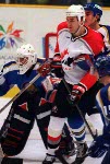 Canada's Keith Primeau (55) competes in hockey action against the Czech Republic at the 1998 Winter Olympics in Nagano. (CP Photo/COA/ F. Scott Grant )