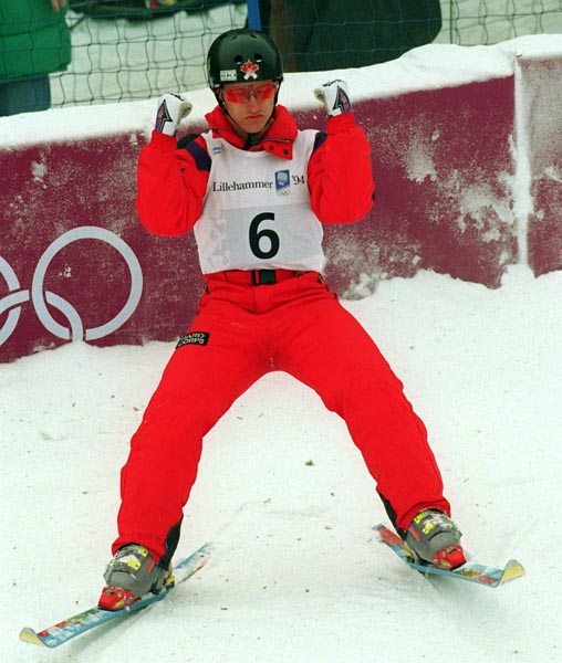 Canada's Andy Capicik at the freestyle event at the 1994 Lillehammer Winter Olympics. (CP PHOTO/ COA)