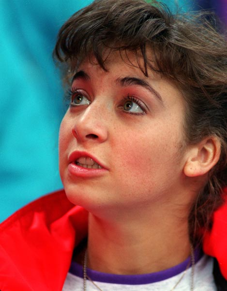 Canada's Isabelle Brasseur competed in the pairs figure skating event at the 1994 Lillehammer Winter Olympics. (CP PHOTO/ COA)