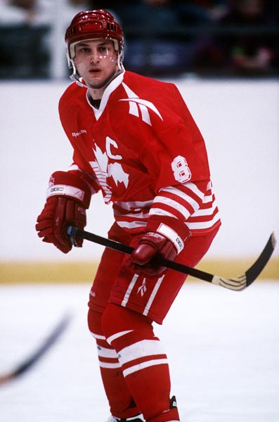 Canada's Fabian Joseph at the 1994 Lillehammer Winter Olympics. (CP PHOTO/ COA)