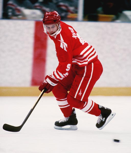 Canada's Paul Kariya at the 1994 Lillehammer Winter Olympics. (CP PHOTO/ COA)