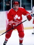 Canada's Ken Lovsin at the 1994 Lillehammer Winter Olympics. (CP PHOTO/COA)