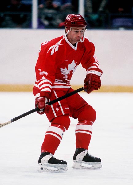 Canada's Wally Schreiber at the 1994 Lillehammer Winter Olympics. (CP PHOTO/ COA)