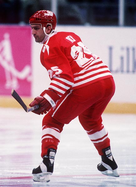 Canada's Jean-Yves Roy at the 1994 Lillehammer Winter Olympics. (CP PHOTO/ COA)