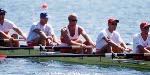 Canada's Darren Barber competing in the men's 8+ rowing event at the 1992 Olympic games in Barcelona. (CP PHOTO/ COA/Ted Grant)