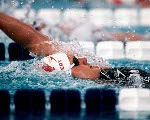 Canada's Marianne Limpert  at the 1996 Atlanta Summer Olympic Games. (CP PHOTO/COA/Claus Anderson)