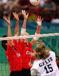 Canada's Annie Martin at the Olympic Games in Athens, on August 14, 2004. (CP PHOTO)2004(COC-Mike Ridewood)