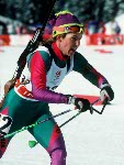 Canada's Myriam Bdard at the 1992 Albertville Olympic winter Games. (CP PHOTO/COA/Ted Grant)