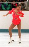 Canada's Jose Chouinard competing in the figure skating event at the 1992 Albertville Olympic winter Games. (CP PHOTO/COA/Scott Grant)