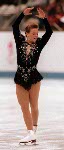 Canada's Jose Chouinard competing in the figure skating event at the 1992 Albertville Olympic winter Games. (CP PHOTO/COA/Scott Grant)