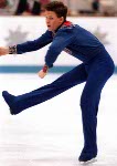 Canada's Michael Slipchuck competing in the figure skating event at the 1992 Albertville Olympic winter Games. (CP PHOTO/COA/Ted Grant)