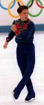 Canada's Michael Slipchuck competing in the figure skating event at the 1992 Albertville Olympic winter Games. (CP PHOTO/COA/Ted Grant)