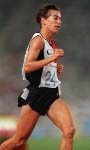 Canada's Charmaine Crooks competing in the 400m event at the 1992 Olympic games in Barcelona. (CP PHOTO/ COA/ Claus Andersen)