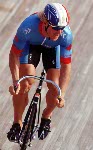 Canada's Curt Harnett competing in the track event at the 1992 Olympic games in Barcelona. (CP PHOTO/ COA/ Claus Andersen)