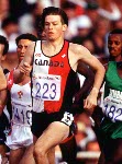 Canada's Graham Hood competing in the 1500m event at the 1992 Olympic games in Barcelona. (CP PHOTO/ COA/ Claus Andersen)