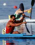 Canada's Renn Crichlow at the 1992 Olympic games in Barcelona. (CP PHOTO/ COA/ F.S. Grant)