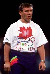 Canada's Alex Bard, coaching the Canadian Gymnastics Team at the 1992 Olympic games in Barcelona. (CP PHOTO/ COA/Claus Andersen)