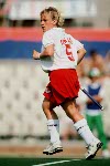 Canada's Tara Croxford competing in the field hockey event at the 1992 Olympic games in Barcelona. (CP PHOTO/ COA/Claus Andersen)