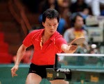 Canada's Joe Ng competing in the table tennis event at the 1988 Olympic games in Seoul. (CP PHOTO/ COA/ Cromby McNeil)