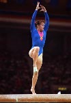 Canada's Christina McDonald competing in the gymnastics event at the 1988 Olympic games in Seoul. (CP PHOTO/ COA/ Tim O'lett)