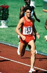 Canada's Simon Hoogewerf (right) competing in the 800m  event at the 1988 Olympic games in Seoul. (CP PHOTO/ COA/Tim O'Lett)