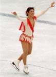 Canada's Isabelle Brasseur (left) and Loyd Eisler participate in the pairs figure skating event at the 1988 Winter Olympics in Calgary. (CP PHOTO/COA)