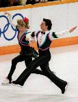 Canada's Tracy Wilson and Robert McCall  participate in the figure skating - ice dance event at the 1988 Winter Olympics in Calgary. (CP PHOTO/COA/ C. McNeil)