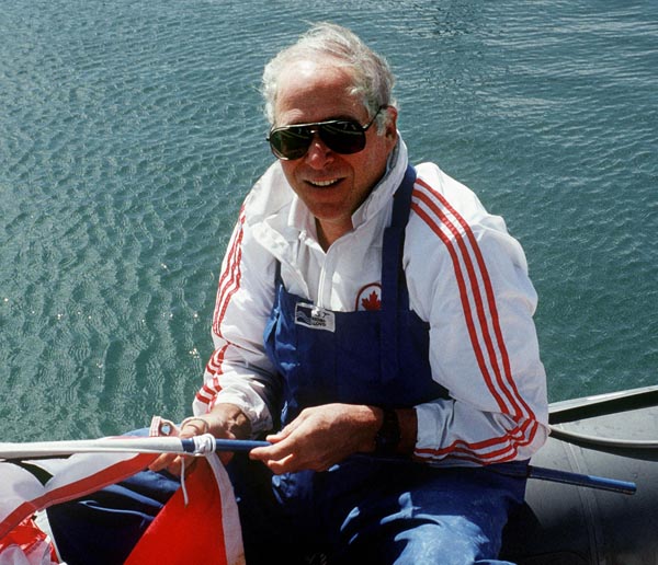 Canada's Steve Tupper coach for the Canadian yachting team at the 1988 Olympic games in Seoul. (CP PHOTO/ COA/ Cromby McNeil)