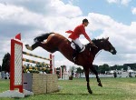 Canada's John Anderson riding Farmer in the equestrian event at the 1988 Olympic games in Seoul. (CP PHOTO/ COA/ C. McNeil)