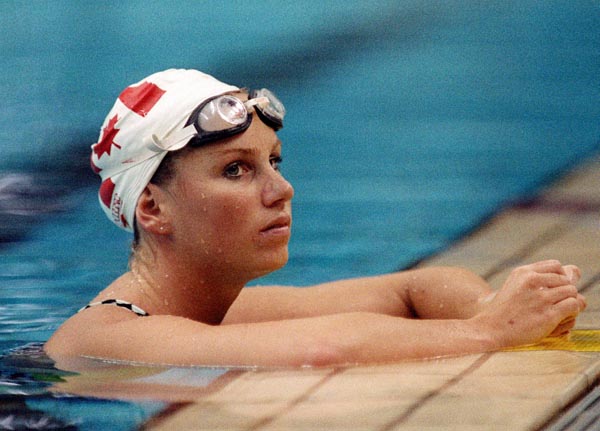 Canada's competes in the synchronized swimming event at the 1988 Olympic games in Seoul. (CP PHOTO/ COA/ Ted Grant)
