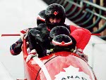 Ken LeBlanc du Canada, membre de l'quipe de bobsleigh aux Jeux olympiques de Salt Lake City de 2002. (PHOTO PC/AOC)