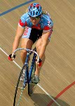 Canada's Andreas Hestler competes in the cross country cycling event at the 1996 Atlanta Summer Olympic Games. (CP PHOTO/COA/Mike Ridewood)