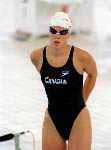Canada's Joanne Malar competing in the swimming event at the 1992 Olympic games in Barcelona. (CP PHOTO/ COA/Ted Grant)
