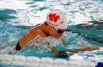 Joanne Malar du Canada participe  une preuve de natation aux Jeux olympiques de Barcelone de 1992. (Photo PC/AOC)