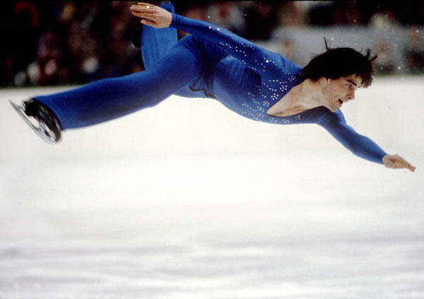Canada's Jaimee Eggleton competes in the figure skating event at the 1984 Sarajevo Winter Olympics.  (CP PHOTO/ COA/ Crombie McNiel)