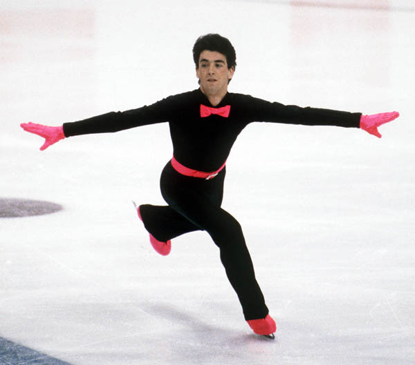 Canada's Brian Orser competes in the figure skating event at the 1984 Sarajevo Winter Olympics.  (CP PHOTO/ COA/ Crombie McNeil)