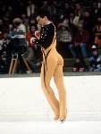 Le couple de danse de patinage artistique du Canada Tracy Wilson et Robert McCall participent aux Jeux olympiques d'hiver de Sarajevo de 1984. (Photo PC/AOC)