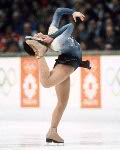 Canada's Kay Thomson competes in the figure skating event at the 1984 Sarajevo Winter Olympics.  (CP PHOTO/ COA/ Crombie McNeil)
