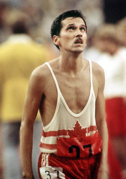 Canada's Jerome Drayton competes in an athletics event at the 1976 Olympic games in Montreal. (CP PHOTO/ COA/RW)