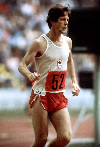 Canada's Tom Howard competes in an athletics event at the 1976 Olympic games in Montreal. (CP PHOTO/ COA/RW)