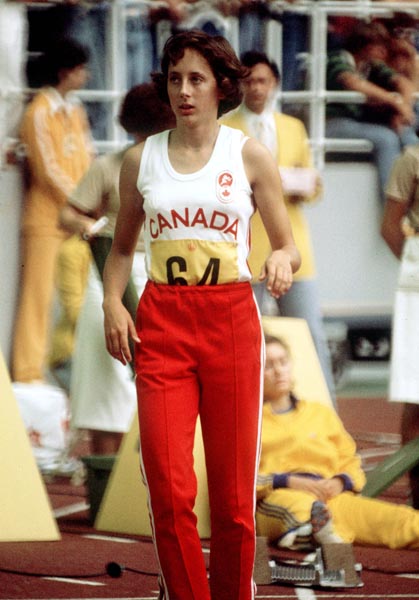 Canada's Margaret Howe competes in an athletics event at the 1976 Olympic games in Montreal. (CP PHOTO/ COA/RW)