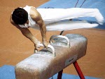 Canada's Philip Delesalle chosen for the men's gymnastics team but did not compete in the boycotted 1980 Moscow Olympics . (CP Photo/COA)