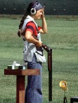Lucille Lessard du Canada, slectionne en tir  l'arc pour les Jeux olympiques de Moscou de 1980, n'y a pas particip en raison du boycott. (Photo PC/AOC)