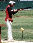 Canada's Edward Shaske Jr. chosen for the shooting team but did not compete in the boycotted 1980 Moscow Olympics . (CP Photo/COA)