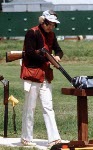 Canada's Edward Shaske Jr. chosen for the shooting team but did not compete in the boycotted 1980 Moscow Olympics . (CP Photo/COA)